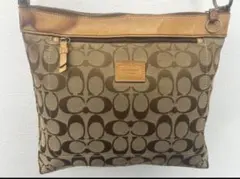 COACH ショルダーバッグ ロゴプリント