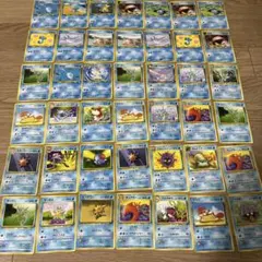 ポケモンカード 旧裏面 水タイプ まとめ売り 42枚 14