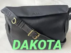 ☆極美品☆DAKOTA☆クブリール☆ダコタ☆ショルダーバッグ☆黒☆斜めがけOK☆
