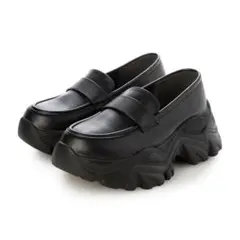 attagirl 厚底ローファー 厚底コインローファー トラックソールローファー