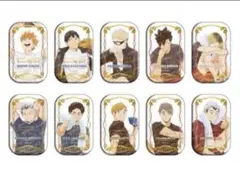 新品 未開封 ハイキュー スクエア缶バッジ クールダウン セブンネット限定