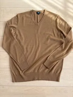 UNIQLO ユニクロ エクストラファインメリノ Vネック セーター