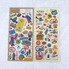 パペットスンスン　クリアシール　2点セット