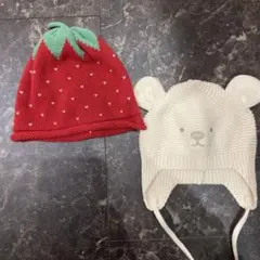 H&M ニット帽2点セット