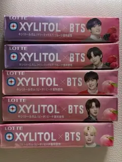 LOTTE XYLITOL × BTS ガム 5点セット