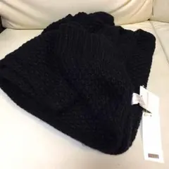 新品 未使用 ローリーズファーム あったかマフラー 黒