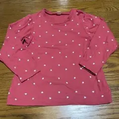 アプレレクール トップス 長袖 カットソー ハート 110