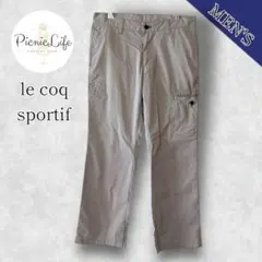 【ルコックスポルティフ】ゴルフパンツ 薄手 カーゴパンツ カジュアル M