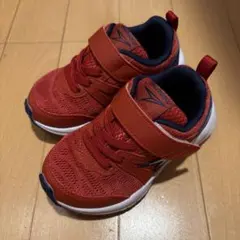 瞬足 スニーカー　15.5㎝　JJ-638 赤/ネービーのサムネイル