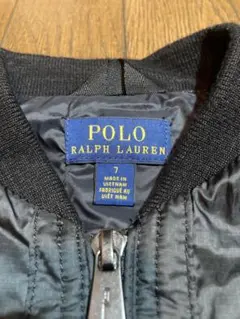 POLO RALPH LAUREN ブラック ボンバージャケット サイズ7