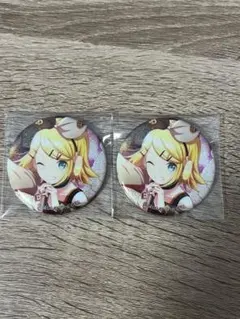 鏡音リン ボカロストリーム CD 特典缶バッジ - メルカリ