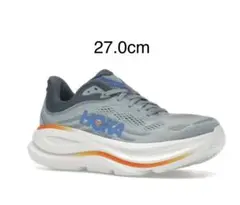 Hoka Bondi 9 27.0cmメンズ ブルー 定価約24000円
