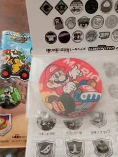 キャラマグネッツ　マリオカートワールド　マリオ　マグネット