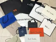 Coach, Y-3, Ronherman, Paul Smith等のショップ袋