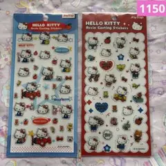 海外限定！！キティ公式シール　2枚セット