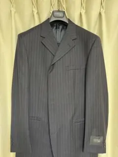 VERSACE ピンストライプ スーツ　大きいサイズ