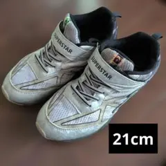 SUPERSTAR シルバー スニーカー 21cm