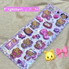 サンリオ 日焼けキティ ぷくぷくシール マシュマロシール ボンボンドロップ