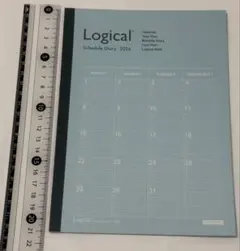 ナカバヤシ ロジカル 2026スケジュール帳 A5 ブルーのサムネイル