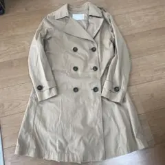 ナノユニバース　トレンチコート　レディース