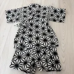 幾何学模様 甚平 95~105cm