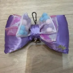 USJ ユニバ セサミストリート アビーカタビー リボンキーホルダー