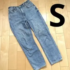 グローバルワーク　ストレートデニム ライトブルー　　レディースSサイズのサムネイル