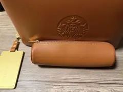 スターバックス　マイカスタマイズジャーニーセット　2WAY レザーカフェバッグ