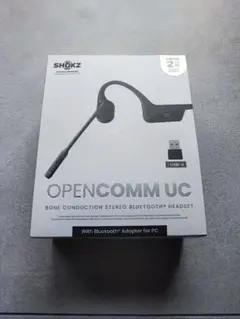 SHOKZ OpenComm UC 骨伝導ワイヤレスヘッドセット