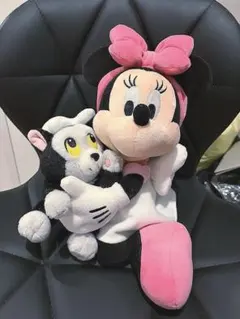 상태좋음 ミニーマウス フィガロ ぬいぐるみ ディズニー