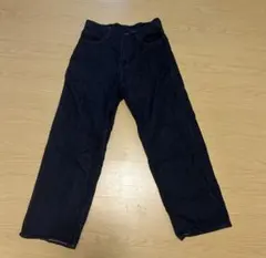 UNIQLO JEANS ダークブルー ストレートデニム