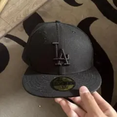 NEW ERA 59FIFTY LA キャップ ブラック 7 1/2のサムネイル