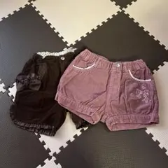 コーデュロイ　ショートパンツ セット　120