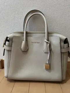 MICHAEL KORS ライトグレーハンドバッグ