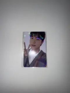 BTS JIN ホログラム写真カード
