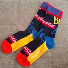 【新品】Happy Socks ビートルズ風ソックス