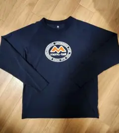 mont-bell 50thアニバーサリー長袖カットソー ネイビー 150cm