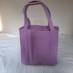 CHACOLI パープル キャンバス トートバッグ DSMGのサムネイル