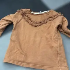 GLOBAL WORK ブラウン長袖トレーナー