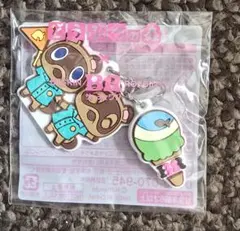 あつまれどうぶつの森★サーティワン★ラバーチャームめじるし★まめきちつぶきち