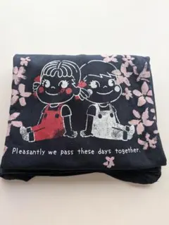 ペコちゃん ポコちゃん 桜 Tシャツ　LLのサムネイル