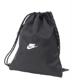 ナイキ（NIKE）ジムサック ヘリテージ 2.0 黒 12L