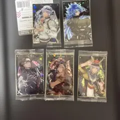 アニメキャラクターカード5枚セット