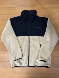 Columbia フリースジャケット L ベージュ/ブラック