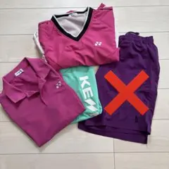 テニスウェア まとめ売り 3点セットのサムネイル