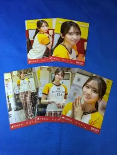 乃木坂46 菅原咲月 個別生写真 君ばかり 選抜ver 5種コンプ 美品