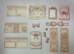 * 626 コラージュシート カット おすそ分け ゆめかわ工房様 作品です♡
