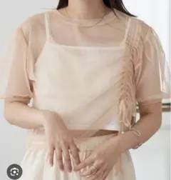 kastane キャミ付きチュールTeeのサムネイル