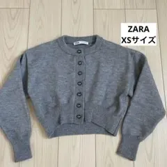 ZARA クロップドカーディガン