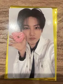 TREASURE ジュンギュ　トレカ　大阪　はぴだんぶい カフェ　予約特典